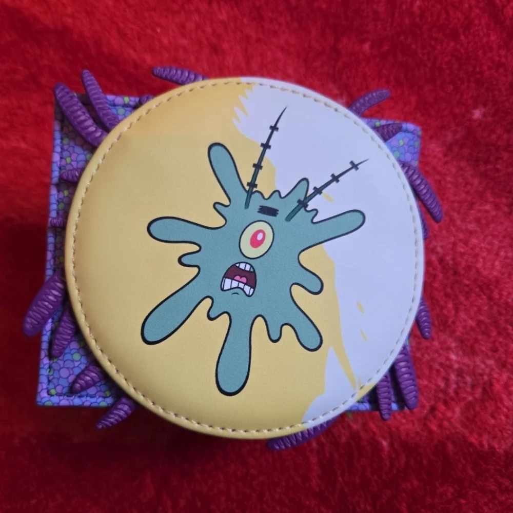 New Nickelodeon Spongebob Krabby Patty Anime Manga Leather Wallet